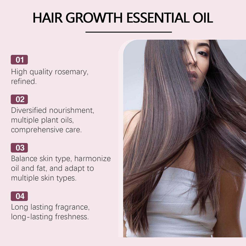 Huile de croissance des cheveux Stimule la croissance des cheveux Huile infusée d'huile, d'huile de ricin et d'huile de graine noire pour toutes les qualités de cheveux, 100 ml