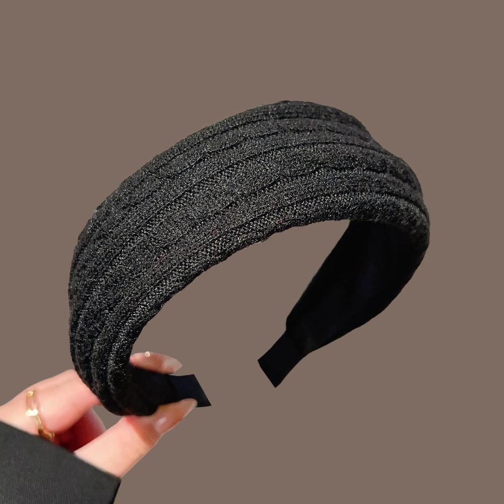 

Women s Chunky Cable Knit Headband Soft Comfortable Fit Retro Casual Style Fashion Hair Accessory