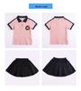 Kids' Summer Sports Day Set: Short-Sleeve Shirt & Shorts for Primary/Kindergarten Uniforms