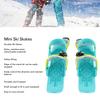 Ski Skates   Ski Shoes Adjusable Skiboards Attach to Skis Boots For Downhill Slopes Winter Sports for Children
