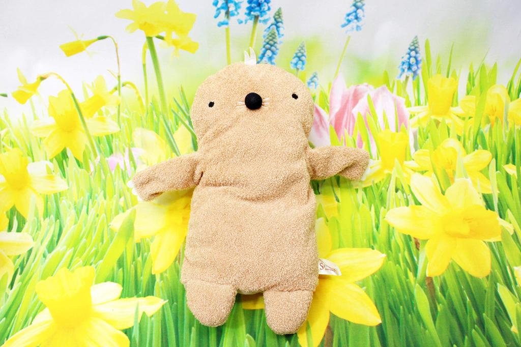 Shinada Mogugu Brown Puppet 11 x 4 x 28cm Goods Animal Goods Fumofumo-san FMPT-0180MO