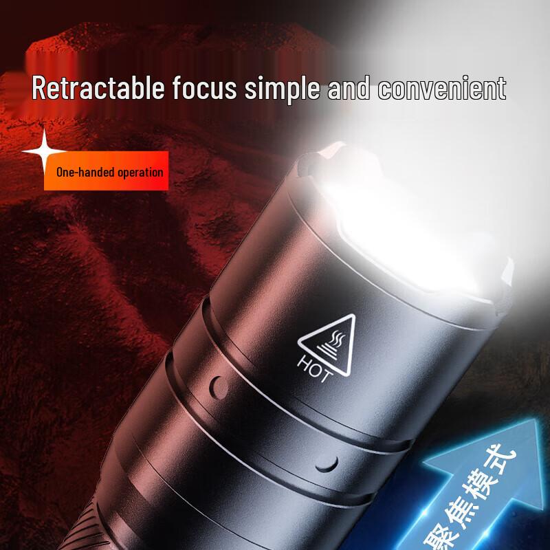 Shenhuo F3-T 15W Rechargeable Zoom Flashlight
