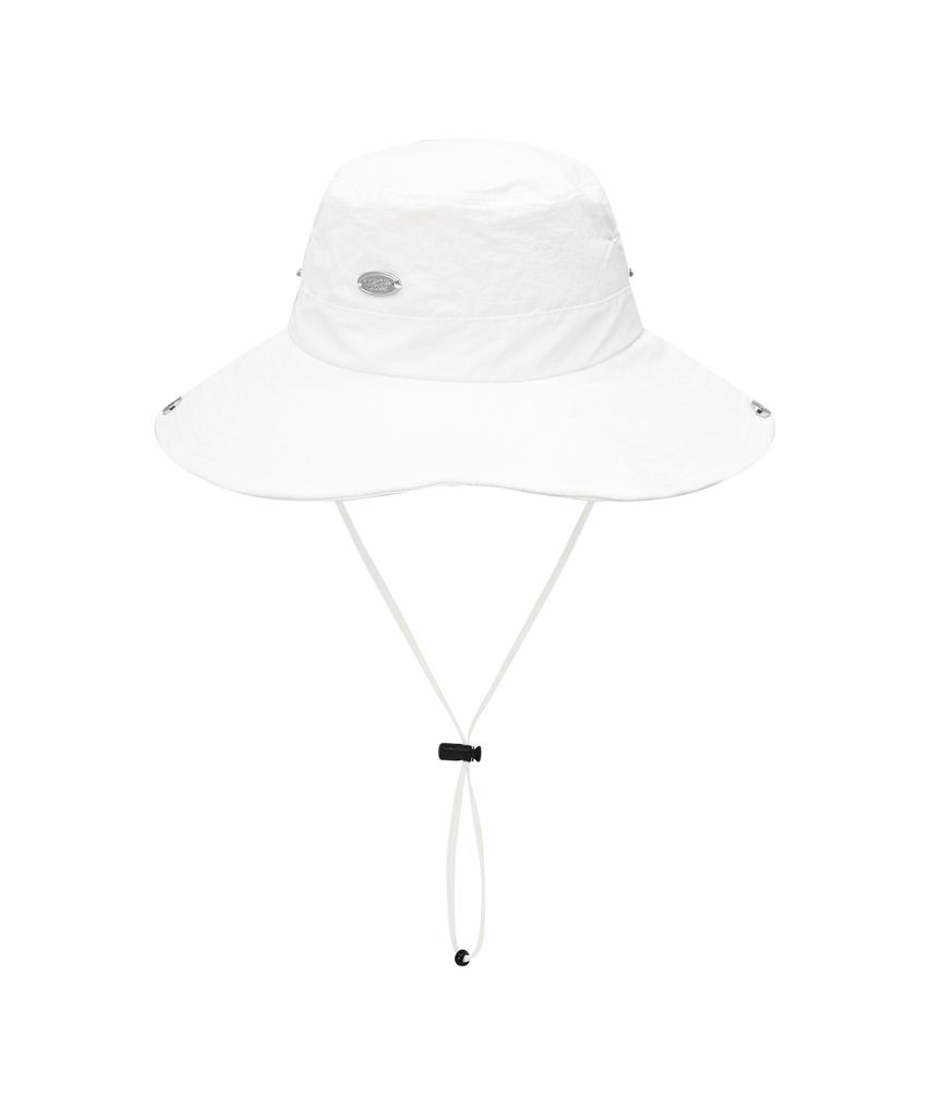 Nyuyogwogseu Safari Bucket Hat_ White