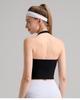 Align Series: European & American Sports Halter Neck Gathered Fitness Bra & Yoga Vest