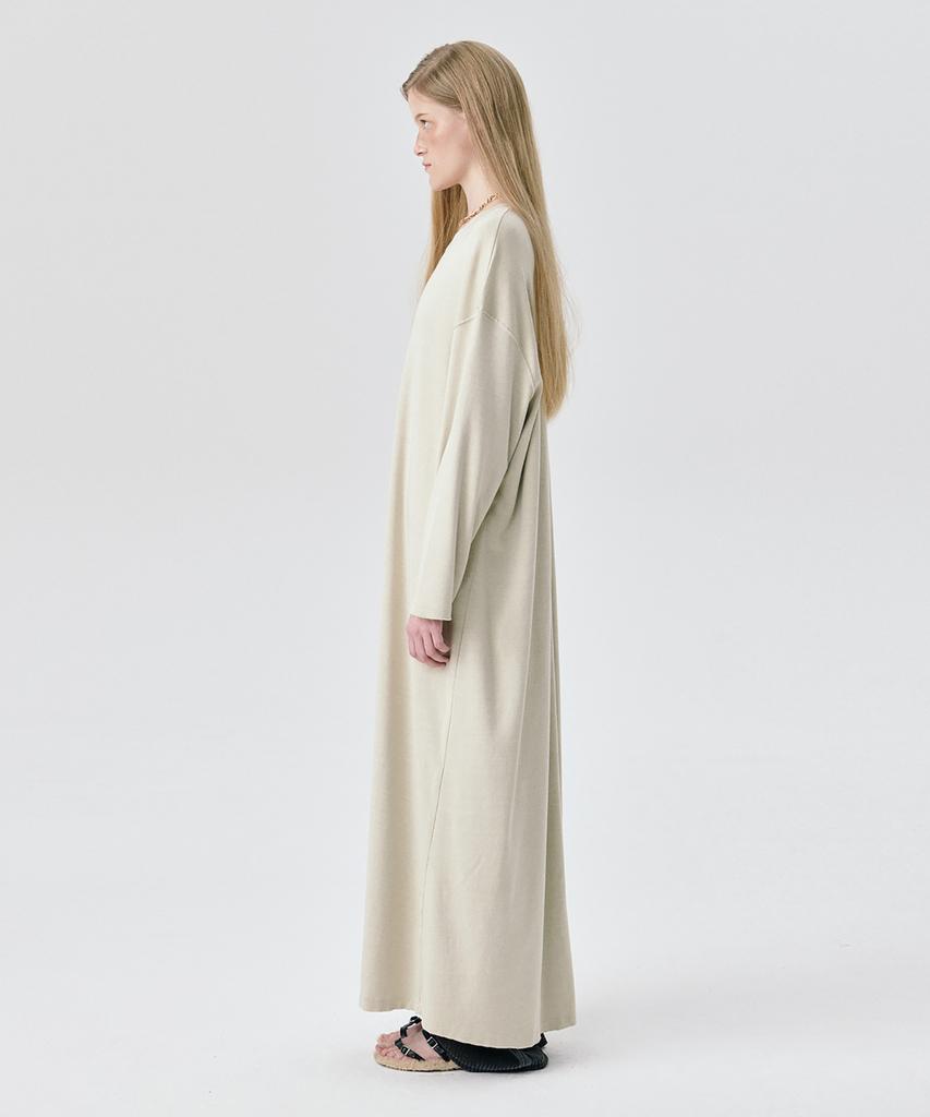 Bundercammer 25 Jersey Long Dress_Light Khaki