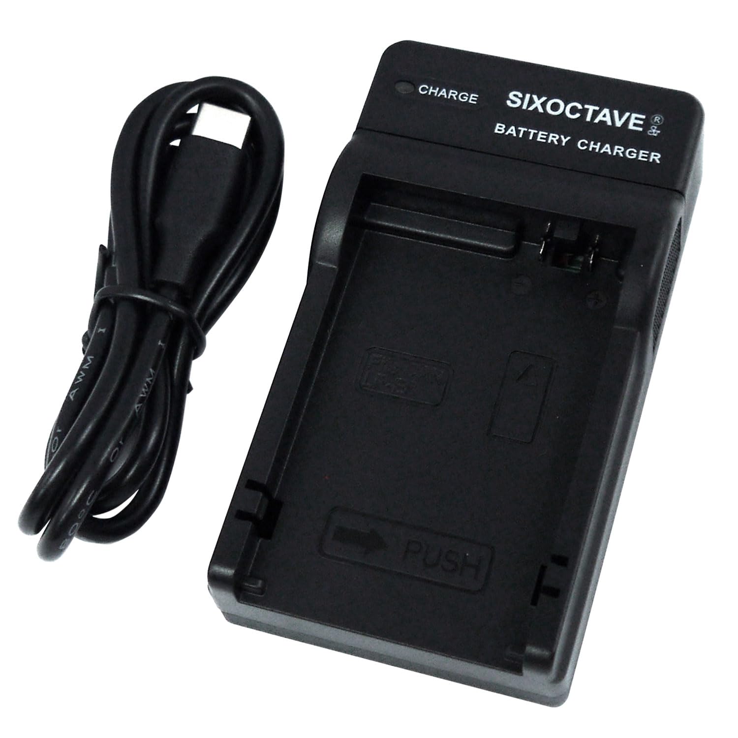 

Compatible USB Fast Charger for Nikon SLR Cameras Cord and CoolPix and P7700 EN-EL14a/EN-EL14 [Type-C Included] MH-24/MH-24a, D3100, D3200, D3300, чорний