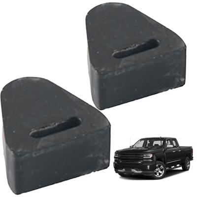 2Pcs LH Or RH Tailgate Latch Rubber Bumper Stop Replace#:16633065 Tailgate Stop Latch Bumper for Chevrolet Silverado