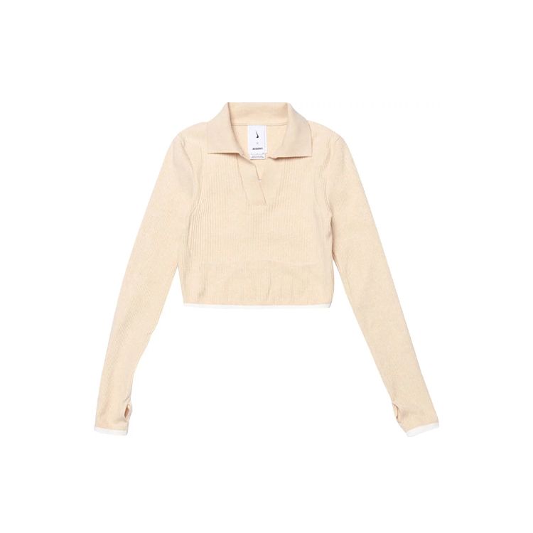 Nike x Jacquemus Le Polo Off White Women Tops Cream DN3225-219