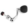 Fishing Reel Power Handle Knob for Daiwa D Spinning Reels Lightweight Custom Part Available In 3 Colors and 2 Sizes EVA - - - (Silver, L)