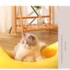Banana Shaped Doghouse Pet Sofa Bed Washable Durable and  Boat Shaped Cat Beds Fully Filled and Not Easily Deformed Easy To Maintain Pet Accessories