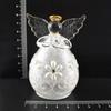 Four Cart Cute Handmade Glass Champagne Angel Bells (Set of 6)
