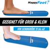 HappyFeet Měřič nohou Měřič nohou Tabulka velikostí bot pro děti a dospělé