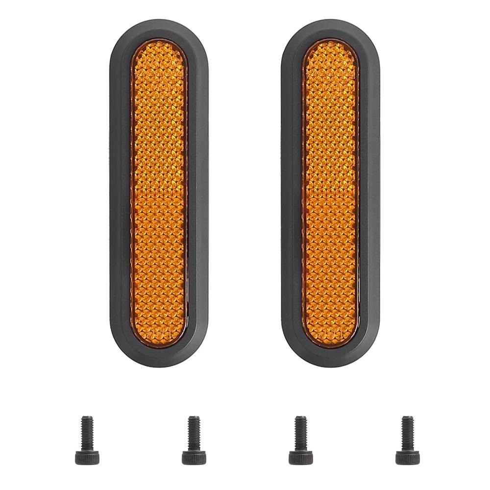 Rear Wheel Cover Hub Cap Protective Shell Reflective Sticker for Xiaomi Mi 4 Electric Scooter Decorative Cover Reflector Parts