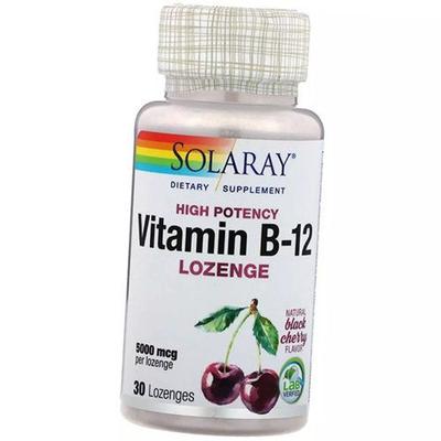 Vitamin B12, Vitamin B-12 5000 Lozenge, 30 Lozenges Cherry (36411066)
