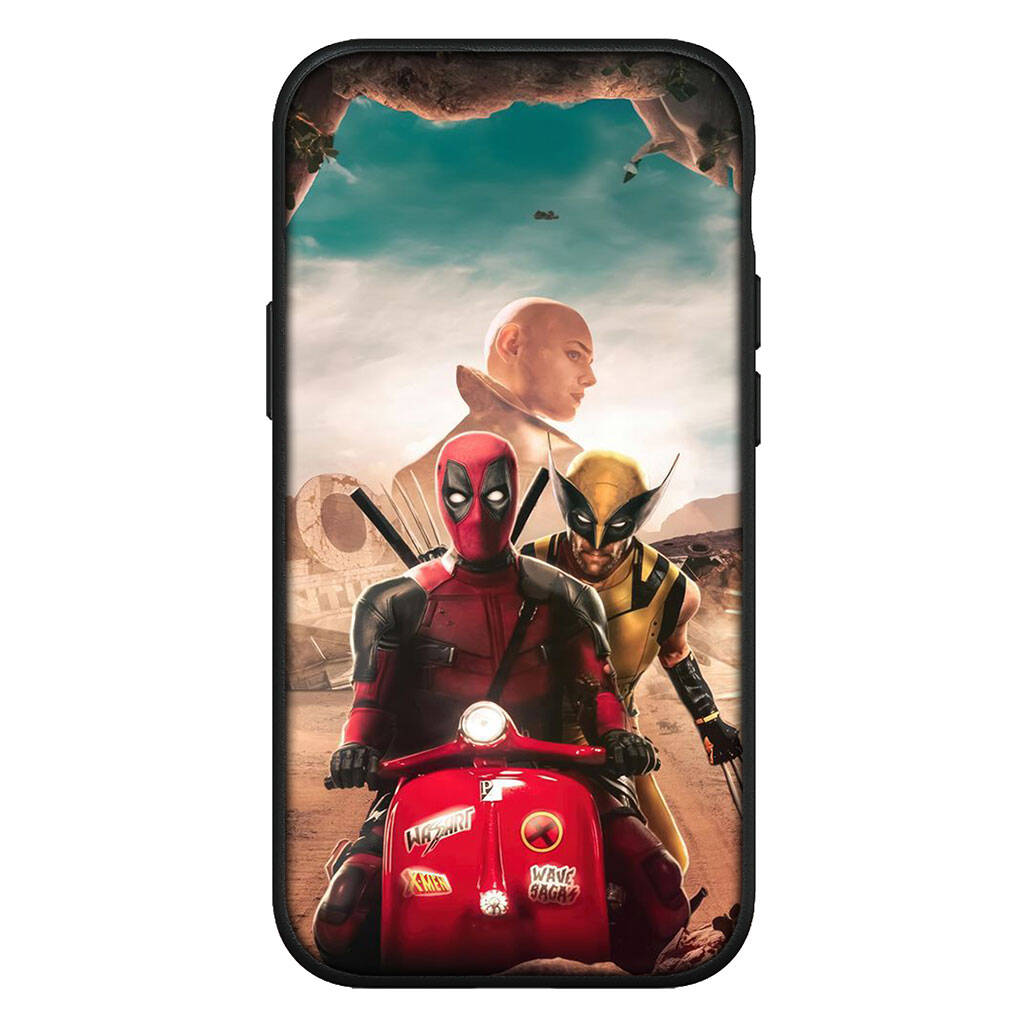 Hülle für iPhone 17 16 15 Xiaomi Poco Redmi Note 14 13 12 11 Pro Max 9 16e Samsung Galaxy S25 S24 S23 OPPO Huawei Deadpool Wolverine Handyhülle