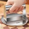 Wutuo 316 Stainless Steel Round Griddle Press