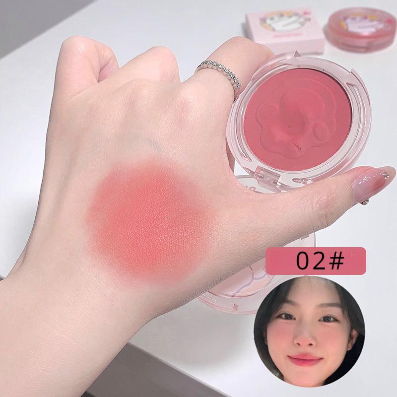 Single Colour Blush PaletteMatte Natural Blush ClayFacial Highlighting & ContouringBlush CreamMakeup