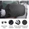 2PCS Car Side Mirror Covers - Waterproof Snow Mirror Cover Protects from Ice Snow Frost Dew Rain Bird Poop - Silver Coated Rearview Protection Cover