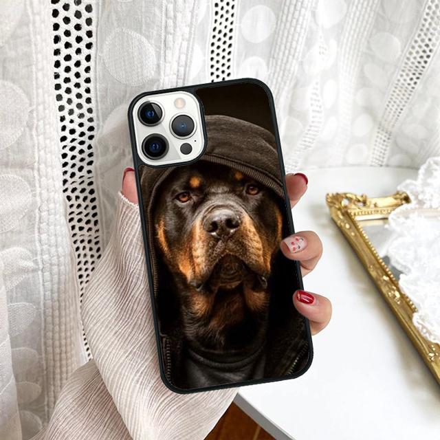 Rottweiler Dog Phone Case For Samsung Galaxy S10 S22 S23 S24 Note 10 20 Lite S20 Plus S21 Ultra Back Cover