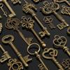 69pcs Antique Bronze Vintage Skeleton Keys Set DIY Handmade Accessories Necklace Pendants Jewelry Making Supplies