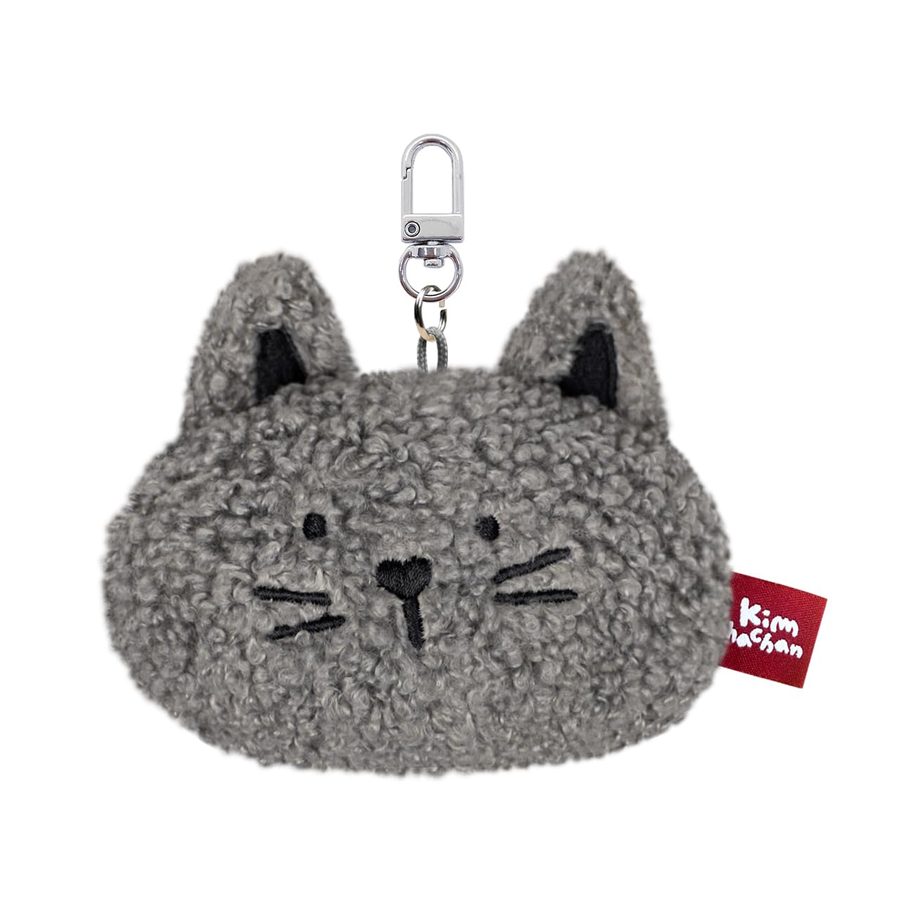 

Kim Ha Chan Plush Face Keychain | Cute Keychain, Bag Accessory, Keychain, Bag Charm (Gray (Chegoyang))