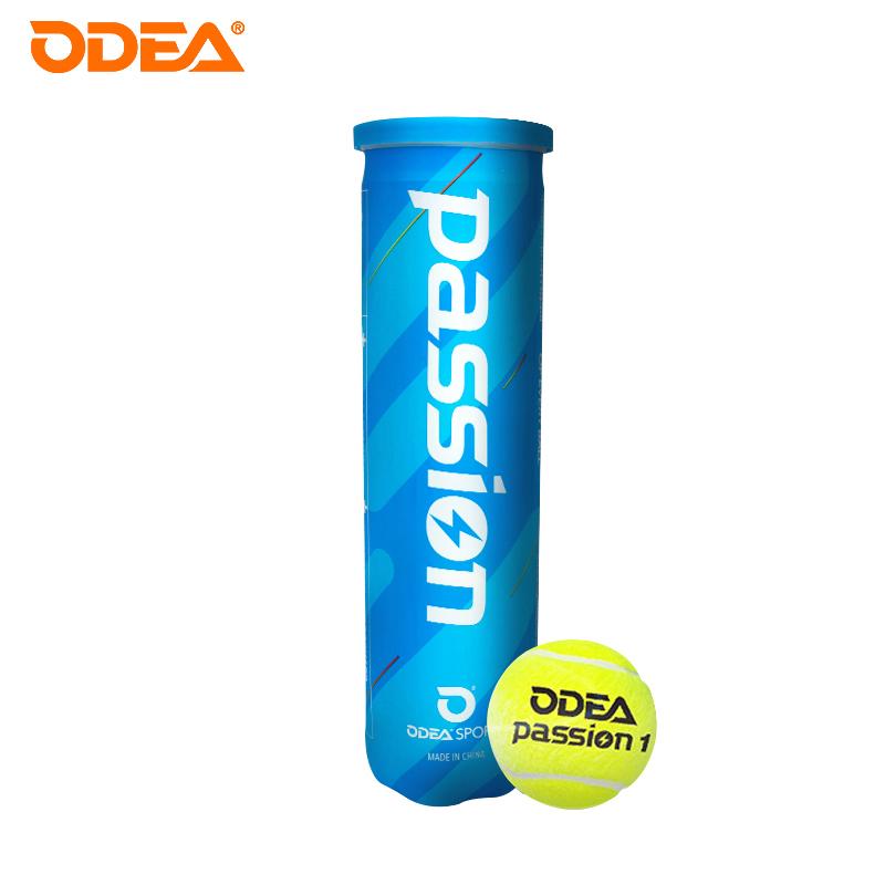 Tennisbollsburkar ODEA Professionell Ullfilt Gummi ITF Godkänd Elasticitet Tävling Träning Tennis Cricketboll