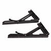 2PCS Metal Folding Shelf Brackets Wall Mounted Collapsible Triangular Stand for Table Work
