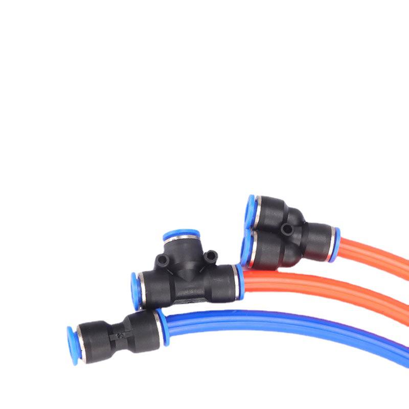 Pneumatic Air Hose Quick Connector PU-4/5/6/8/10/12 Reducing PG16-14 Quick-Insert Coupling