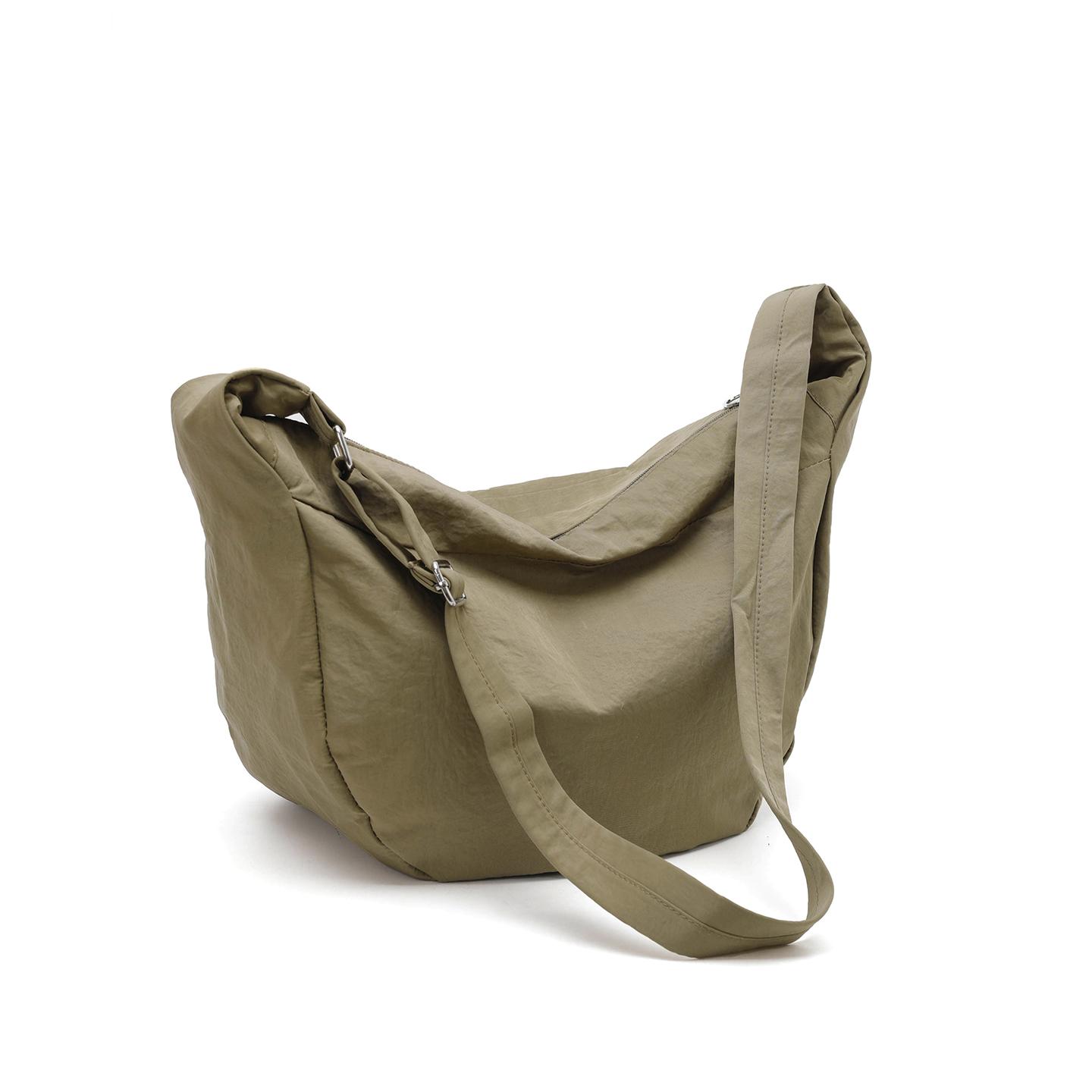 

Solid Nyl Yoga Fitness Women s Shoulder Bag Dry Wet Separati Swimming Tote Bags Storage Lightweight Single Crossbody Bags оливкова сірим кольором