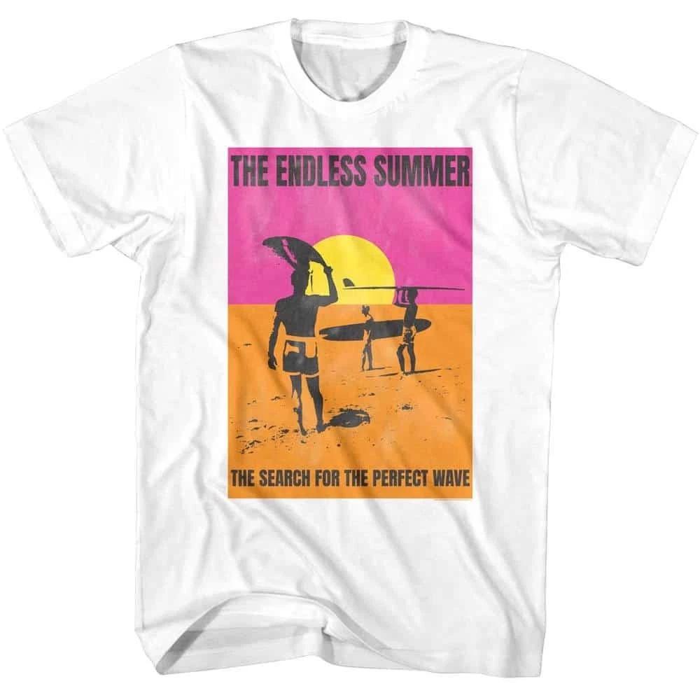 Endless Summer Perfect Wave Poster Men s T Shirt 3XL