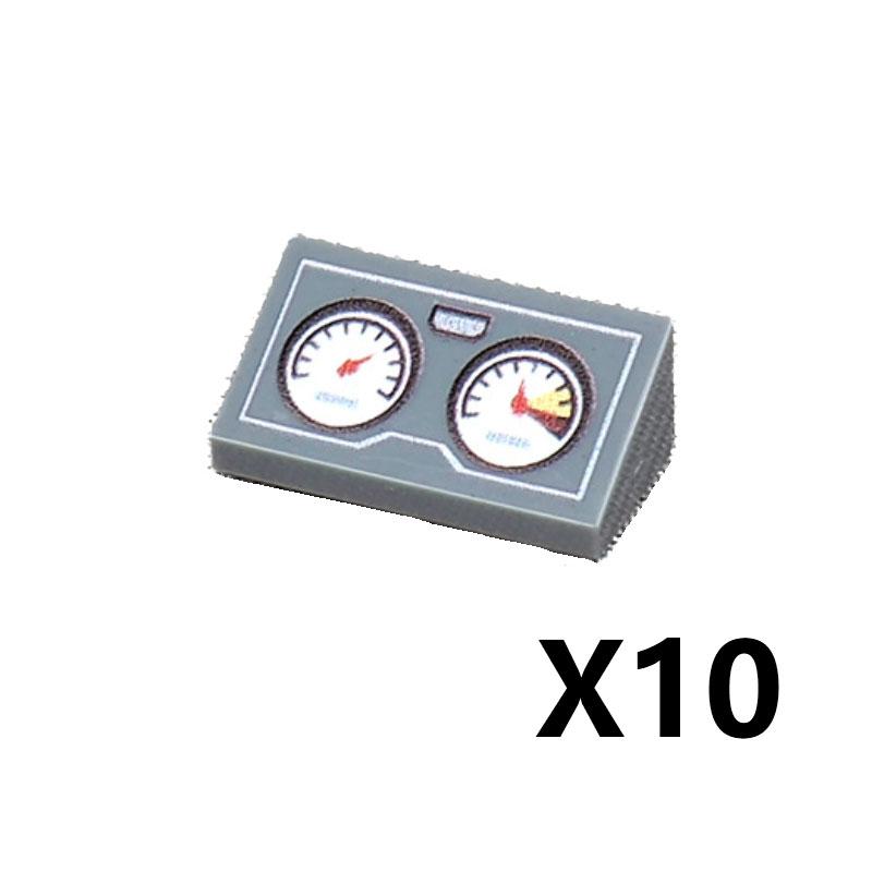 Accesorii Imprimate Oras Blocuri de Constructie Controller Calculator Monitor Tastatura Tablou de Bord Telefon Mobil Radio Mini Caramizi Jucarii pentru Copii