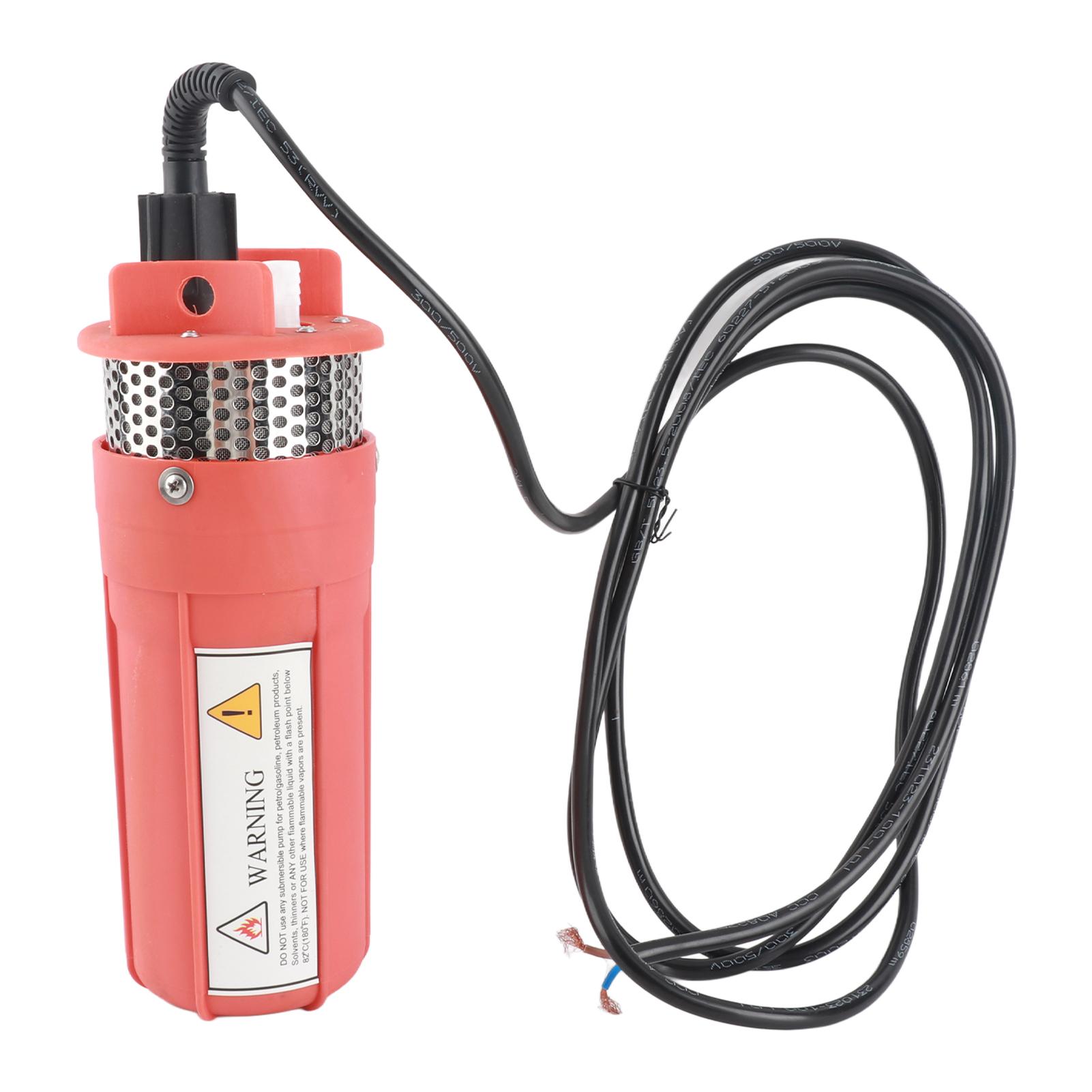 

Solar Submersible Water Pump 30m Lift 6.5L Deep Well Water Pump for Irrigation Pond DC 24V синій