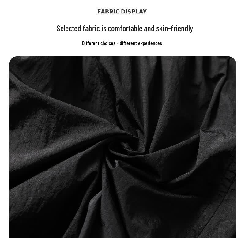 MEDE Men's Ice Silk Quick-Dry Loose Fit Sports Shorts