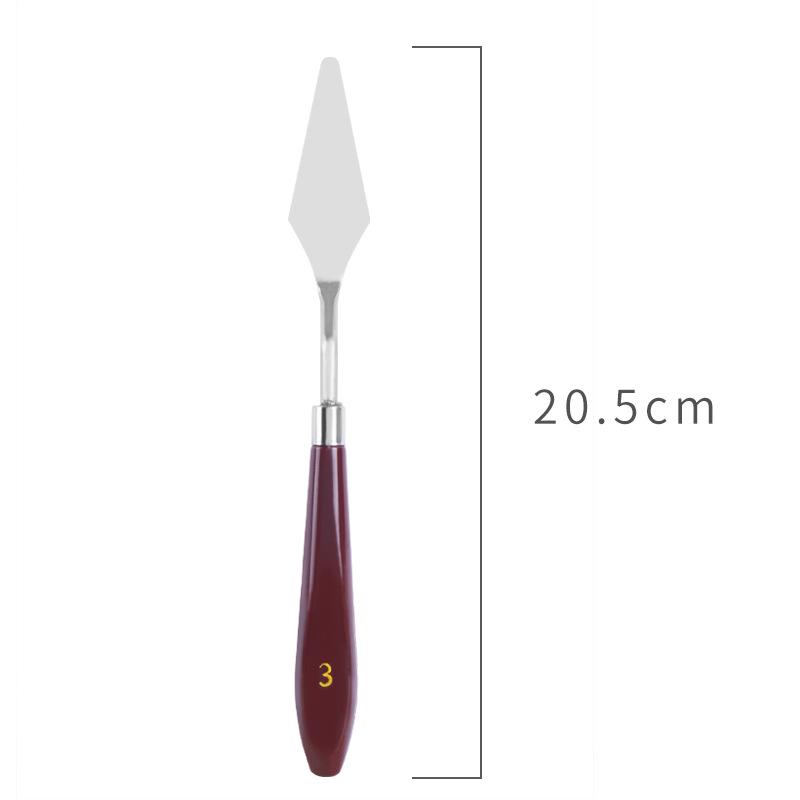 

Деревянная ручка из нержавеющей стали для масляной живописи мастихином