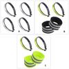 4pcs Reflective Bicycles Wide Pant Clip Sports Running Waist Ankle Belt Cycling Accessories