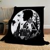 1pc Hogwarts Always Deathly Hallows Outdoor Flannel Throw Blanket All Season Soft Warmth,Home Decor 1031045