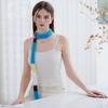 Design High-end Scarf Women's Winter Fashion Imitation Mink Niche Knitted Small Scarf Comfortable and Soft