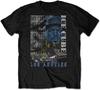 Eiswürfel Unisex T-Shirt_ Los Angeles - Klein - Schwarz