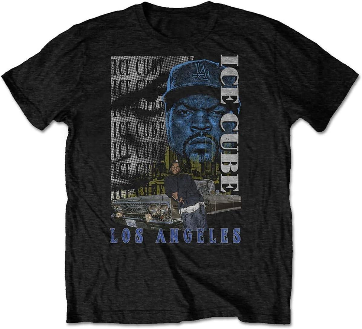 Ice Cube Men s Los Angeles T-Shirt XX-Large Black XXXXXL чёрный