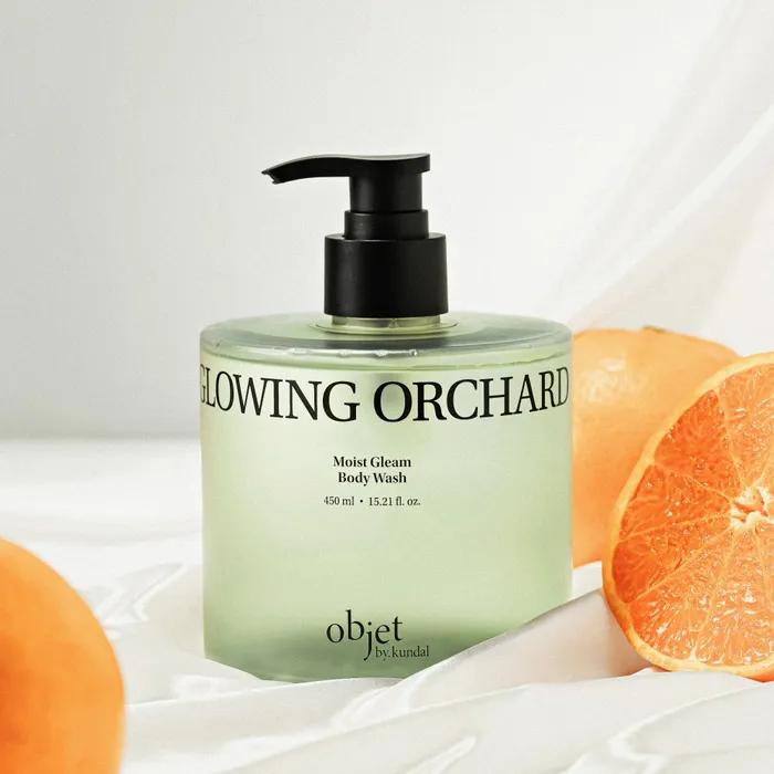 

Objetbykundal Увлажняющий гель для душа с блестками 450 мл Glowing Orchard