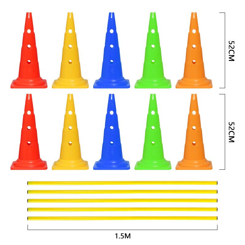 Kids Soccer Training Agility Hurdle & Cone Set