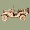 3D Puzzle Diy Wooden Toy Car Assembly Model For Adult Birthday Halloween Christmas Gifts
