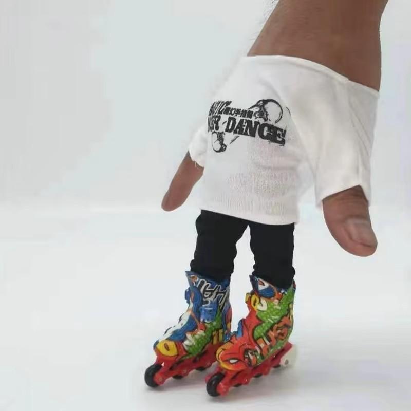 Mini Prstové Dětské Skateboardové Boty Hračky Zábavná Hračka Pro Rozvoj Dětské Manuální Zručnosti Interaktivní Dárek k Narozeninám na Večírek