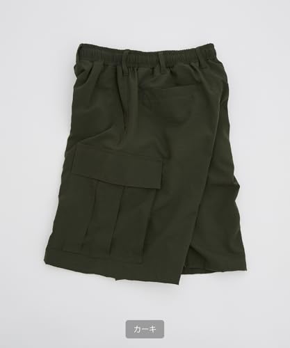 [IMPROVES] SIDEWAYSTANCE Poly Washer Wide Cargo Shorts