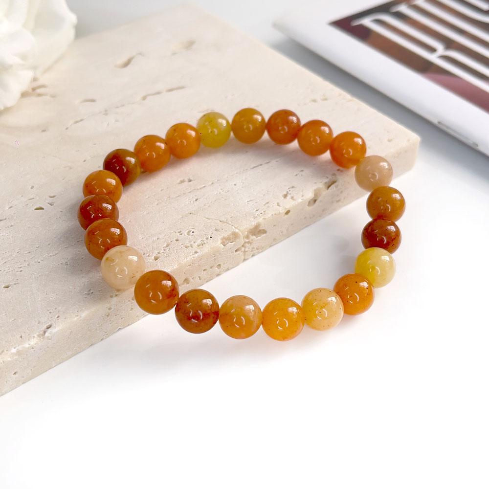 Wholesale 8 Mm Charm Beaded Bracelet Natural Stone Bracelet Crystal Bracelet Natural Stone Beaded Bracelet