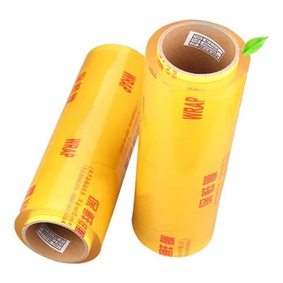 Kommerzielle PVC-Frischhaltefolie 35cm x 200m (6 Rollen)