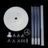 Romantic Party Supplies  Shower Birthday Decoration Rack Column Stand Base Tube Sets Balloon Support