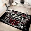 1pc Ozzy Madman Print Area Rug - Soft, Washable Non-Slip Indoor Mat, Living Room, Home Office Decorative Rug,Office Decorative