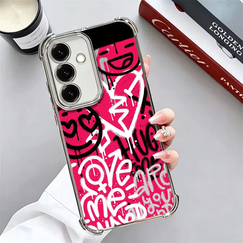 Graffiti Fashion Art Soft Phone Case For Samsung A17 A27 A07 A37 A57 A16 A56 A15 A55 A14 A54 A13 A53 A26 A36 A25 A35 A24 A34 A23