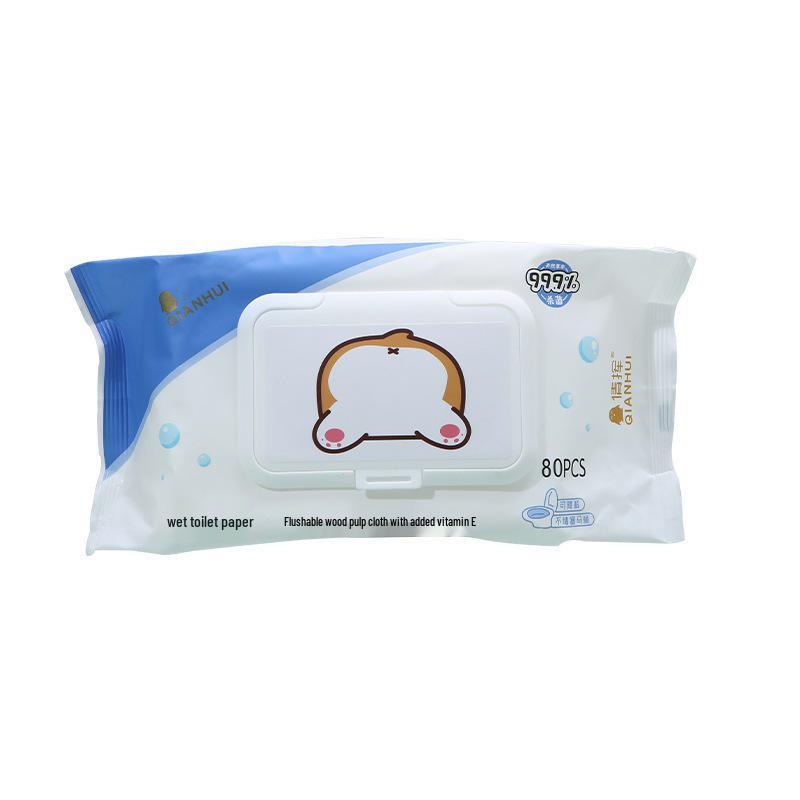 Baby & Child Safe Toilet Paper Wet Wipes for Household Hygiene